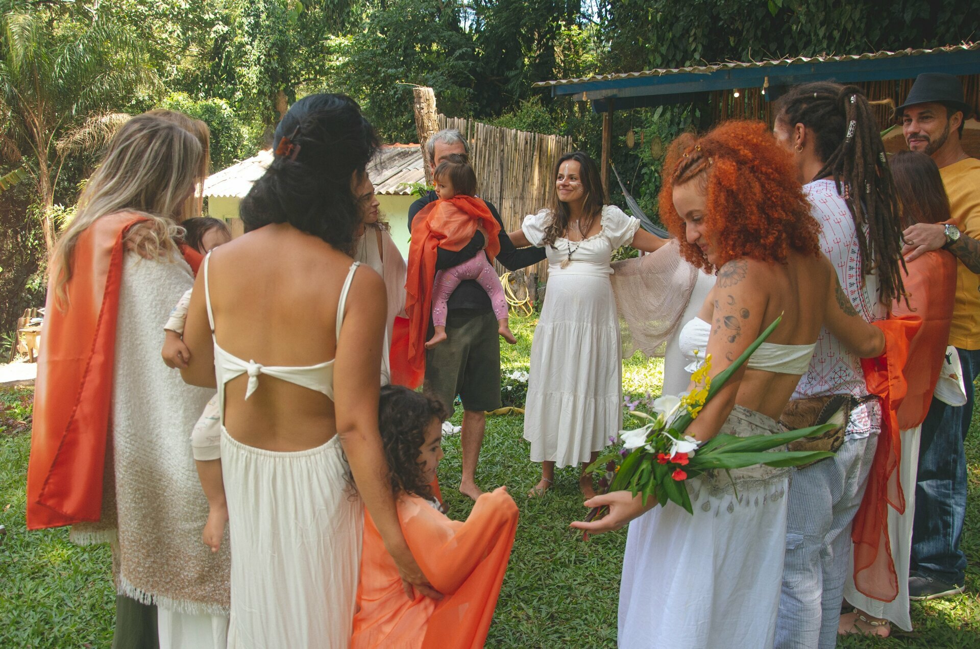 Vivência fotográfica mãe e bebe na natureza 