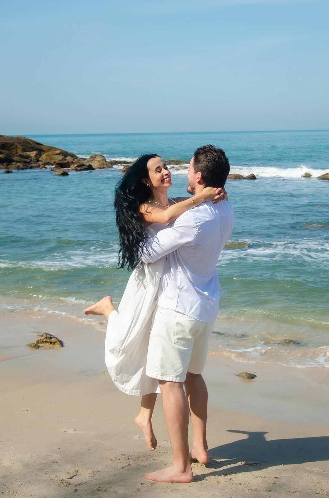 Foto Ensaio pré wedding documental na praia - Imagem 5