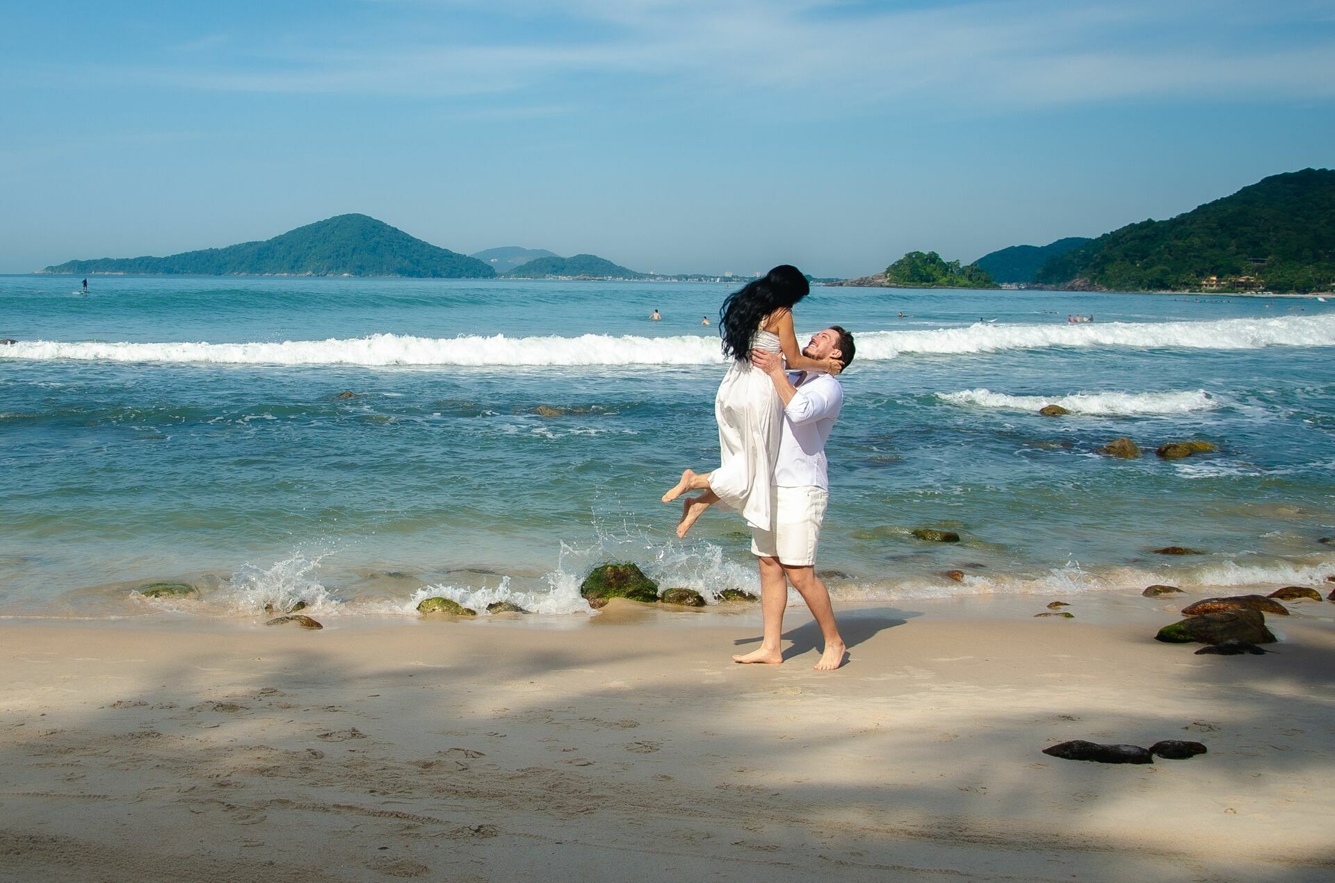 Foto Ensaio pré wedding documental na praia - Imagem 12
