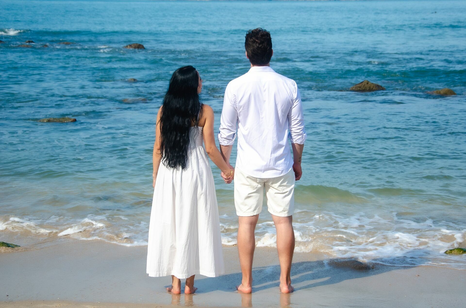 Foto Ensaio pré wedding documental na praia - Imagem 13