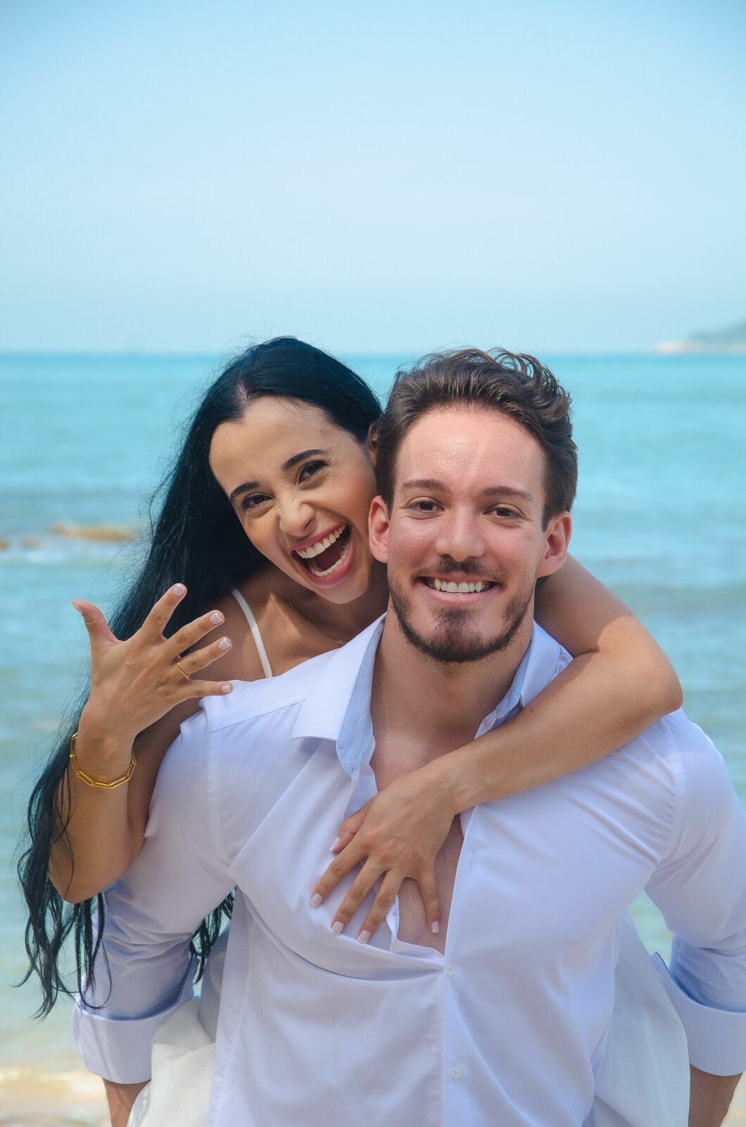 Foto Ensaio pré wedding documental na praia - Imagem 18