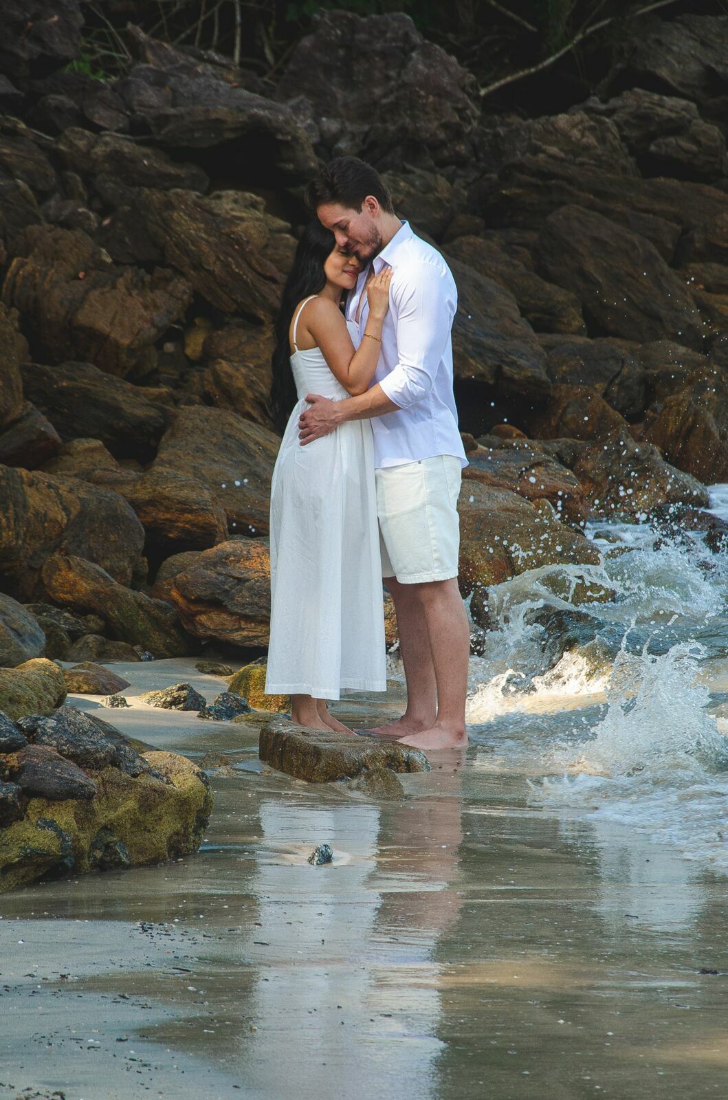 Foto Ensaio pré wedding documental na praia - Imagem 20