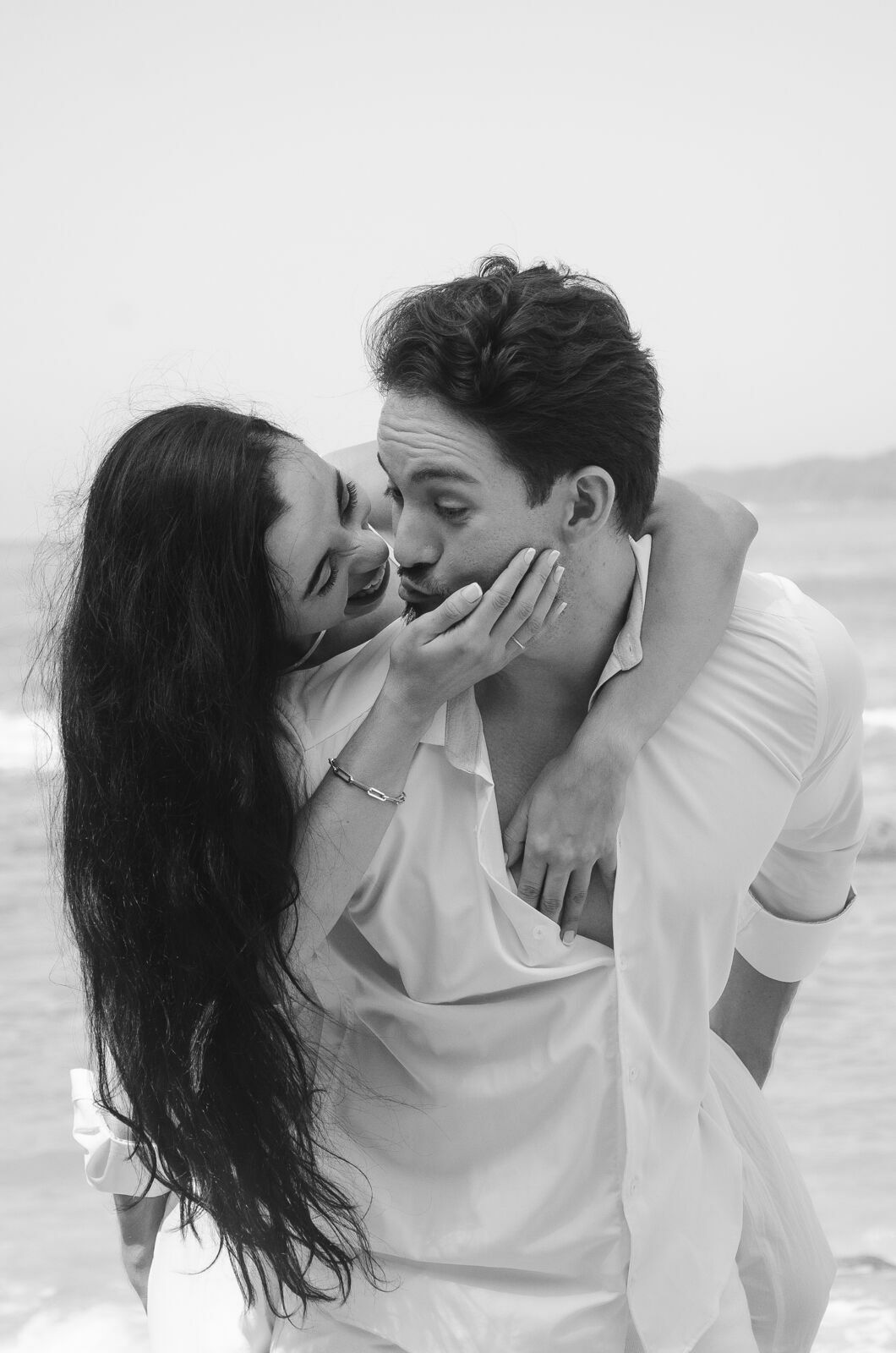 Foto Ensaio pré wedding documental na praia - Imagem 22