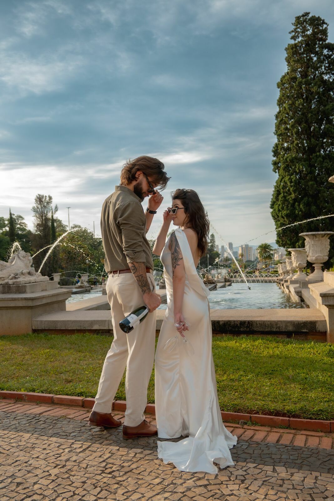 Foto Ensaio pré wedding documental museu do ipiranga sp - Imagem 5