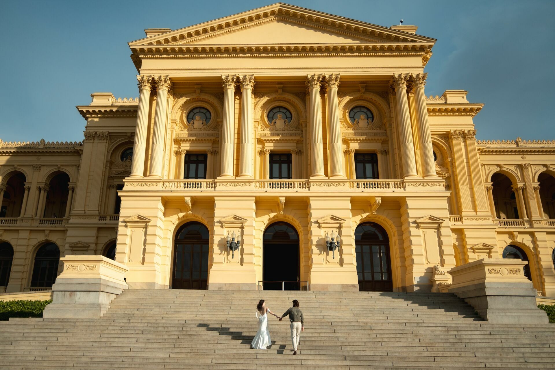 Foto Ensaio pré wedding documental museu do ipiranga sp - Imagem 6