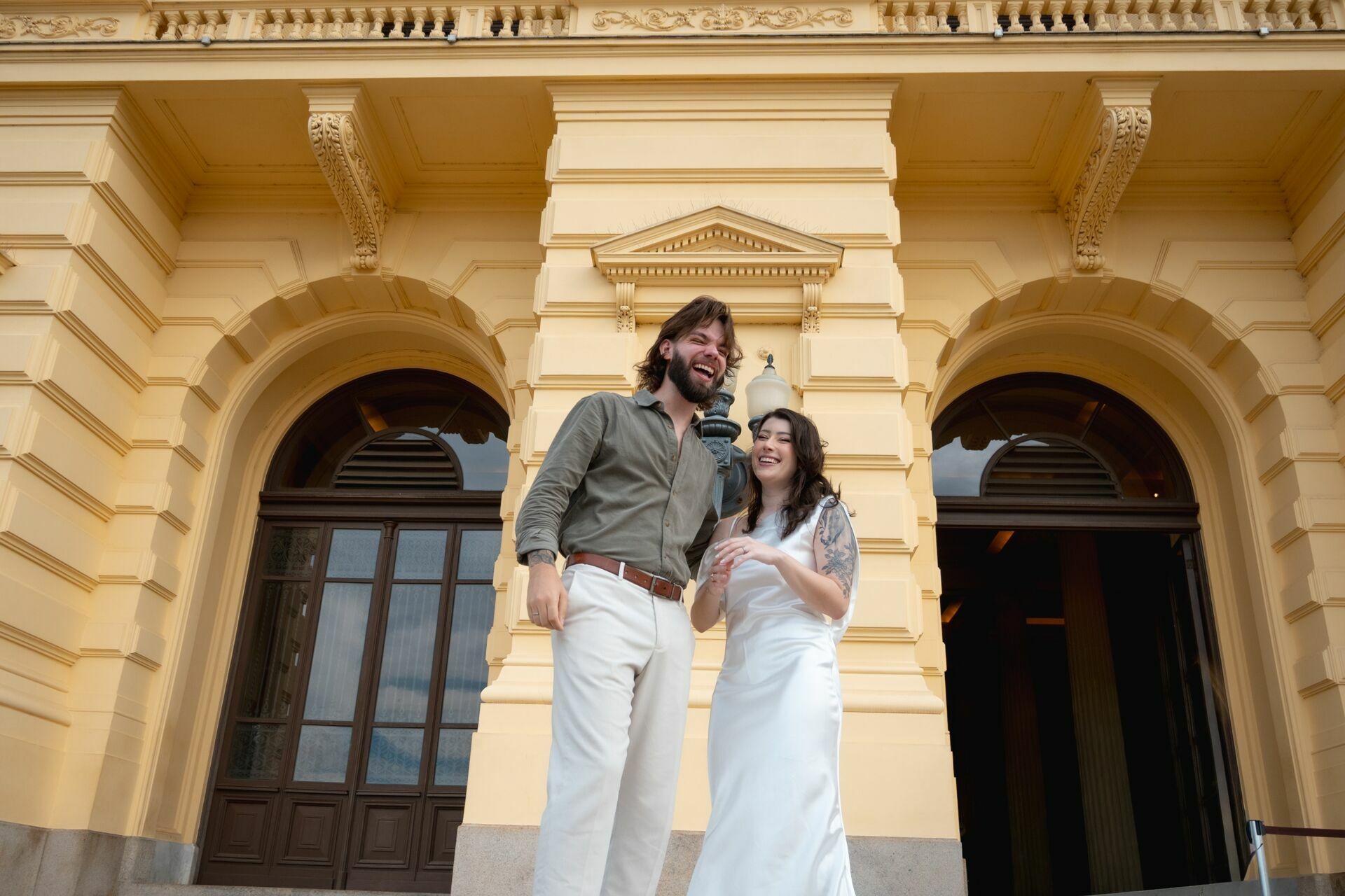 Foto Ensaio pré wedding documental museu do ipiranga sp - Imagem 7