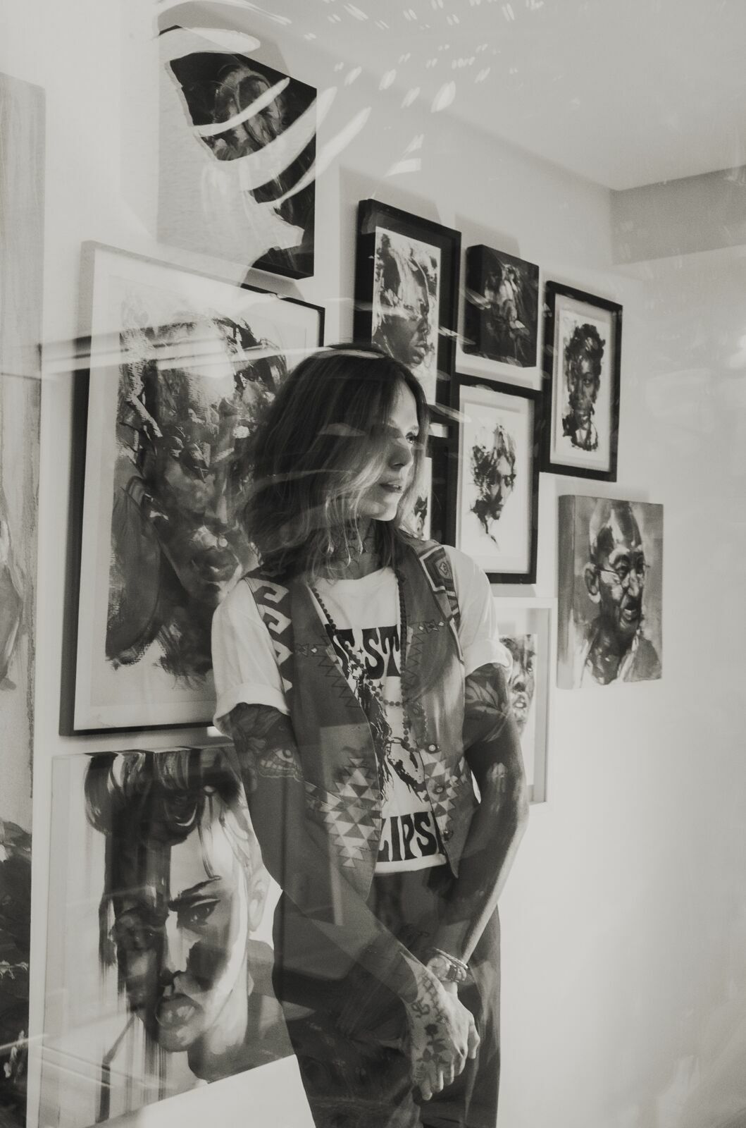 Foto Ensaio documental ateliê artista - Imagem 7